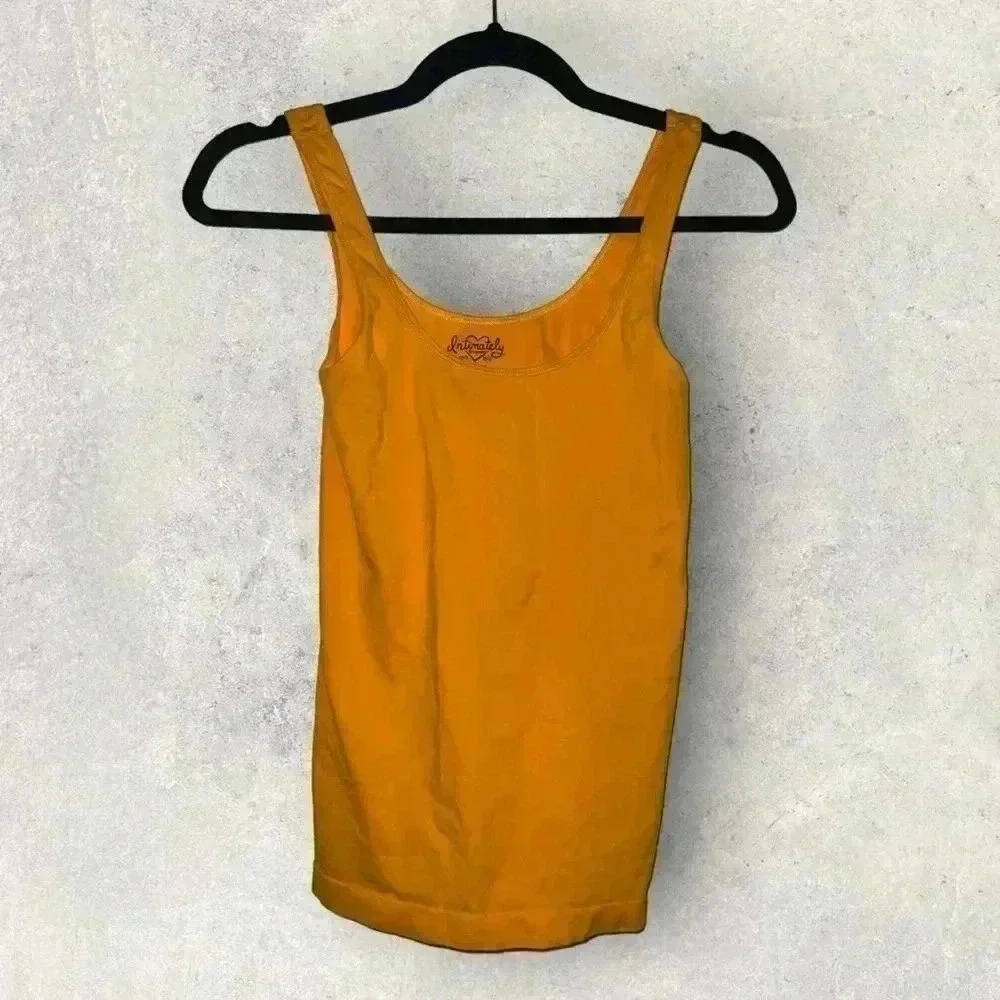 NWOT free people orange tank size XS/s